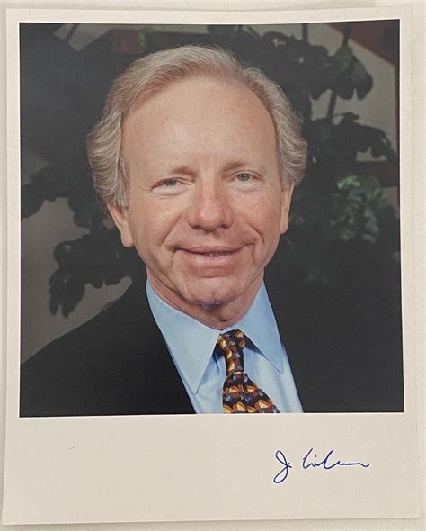 Joe Lieberman signed photo | EstateSales.org