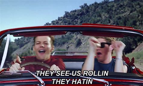 They see us rollin', they hatin' - Reaction GIFs