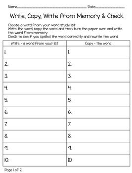 Word Study Activities Pack by Lauren's Learning Corner | TpT