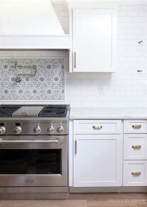 White Subway Tile with Gray Grout: My Favorite Grays | Driven by Decor