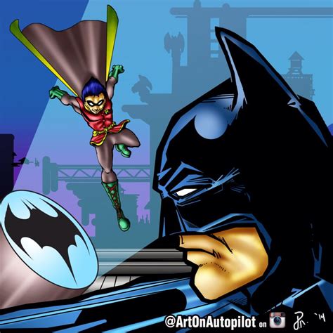 Personal fan art of Batman and Robin. | Batman and robin, Batman, Fan art