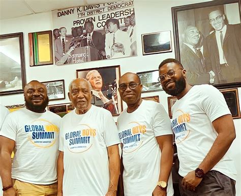 Congressman Danny Davis and Boys Lead Strategize on Initiatives for Boys and Young Men of Color