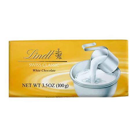 Lindt & Sprungli Lindt Swiss Classic White Chocolate, 3.5 oz - Walmart ...