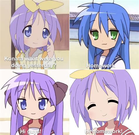 Meme i made : r/luckystar