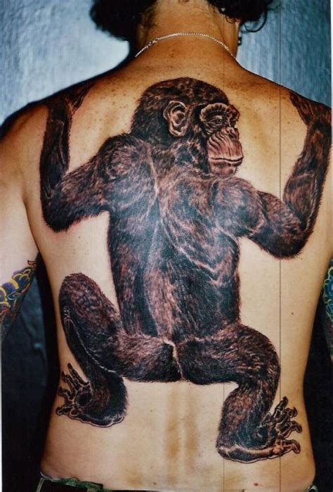 monkey on your back tattoo - lightartperformancephotography