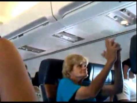 Crazy Lady on Airplane: EXPLAINED - YouTube