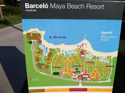 Barcelo Maya Grand Resort Map