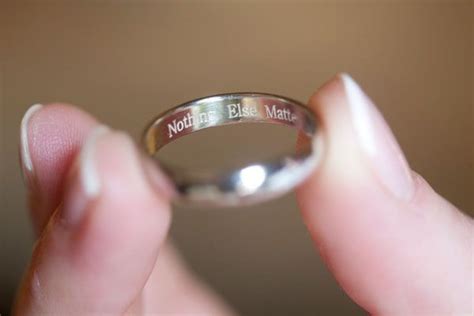 100 Sentimental Wedding Ideas You'll Love | Engraved wedding rings ...