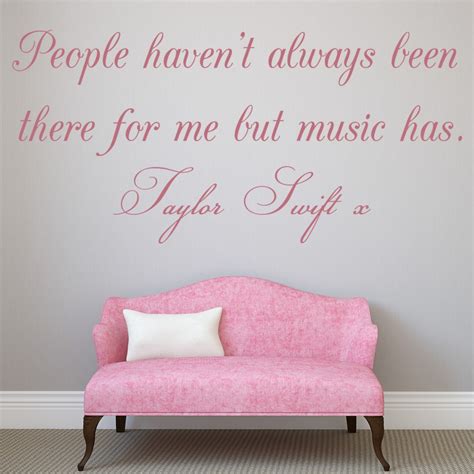 Taylor Swift Inspirational Quote Wall Sticker