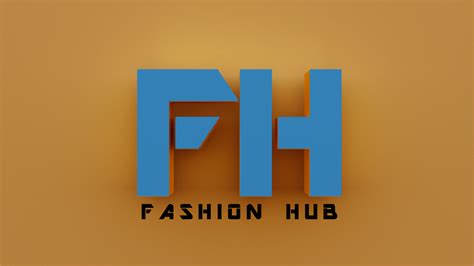 FASHION HUB 3D LOGO + PSD by SHAHBAZRAZVI on DeviantArt