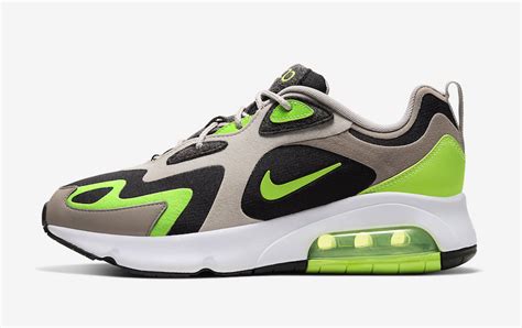 Nike Air Max 200 Stone Brown Electronic Green CQ4599-041 Release Date - SBD