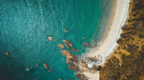 Aerial View Of Ocean HD Beach Wallpapers | HD Wallpapers | ID #65374