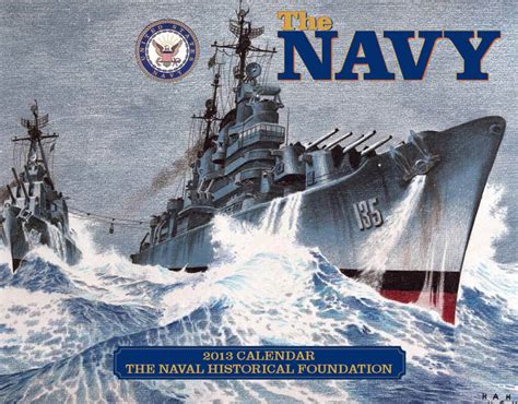 2013 “The Navy” Art Calendar | Naval Historical Foundation