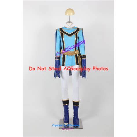 Power Rangers Mystic Force Blue Mystic Ranger Cosplay Costume