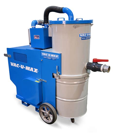 VAC-U-MAX | Continuous Duty Vacuums | Model 1050 Continuous-Duty Industrial Vacuum Cleaner