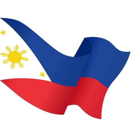 Philippines Flag Wave Drawing