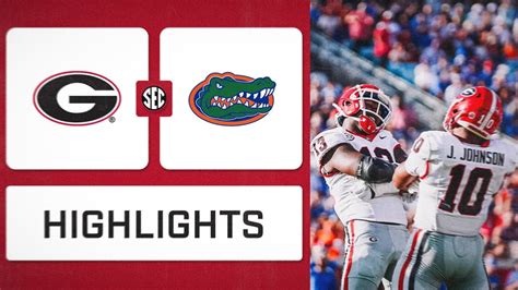 SEC Football: Georgia vs. Florida| Highlights - Win Big Sports