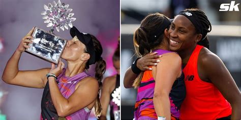 Ecstatic Coco Gauff celebrates her doubles partner Jessica Pegula’s Guadalajara Open victory