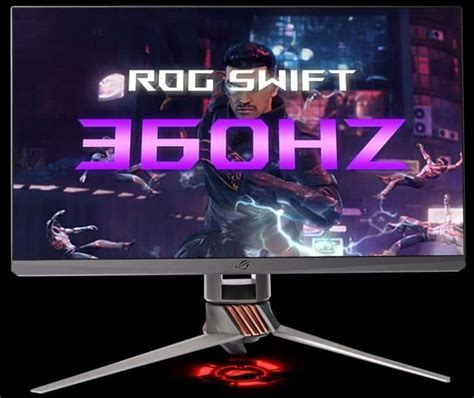 ASUS Introduces The First 360 Hz Gaming Monitor