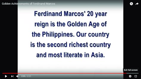 The Marcos regime as the Golden Age of the Philippines 88 Cantera 2016.... | Download Scientific ...