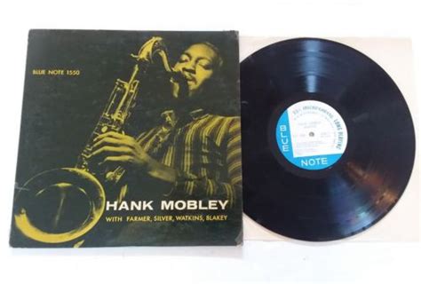 Rare Jazz Lp Record Hank Mobley Quintet Blue Note 1550 47w Vg L K