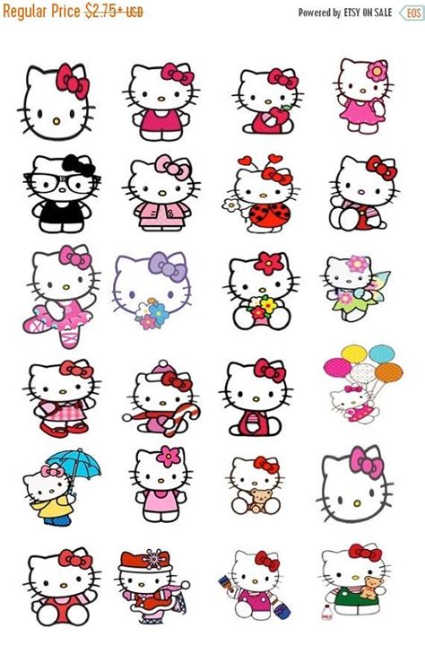 On Sale Hello Kitty Stickers | Hello kitty tattoos, Hello kitty ...