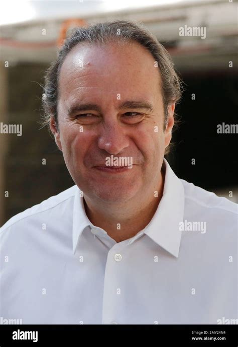 Founder of Station F, French digital businessman Xavier Niel poses during a event at the Station ...