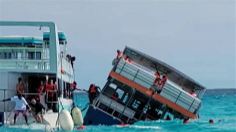 74-year-old dead after boat transporting dozens begins to sink in the Bahamas