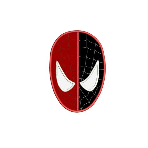 SpiderMan Venom Face Applique Design