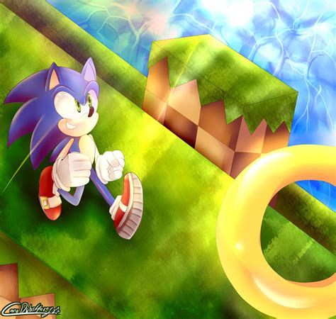 Sonic Green Hill Zone | Sonic the Hedgehog! Amino