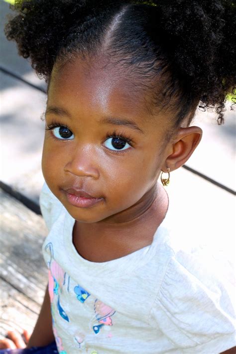 Beautiful Black Babies | Baby girl hairstyles, Toddler hairstyles girl, Black baby girls