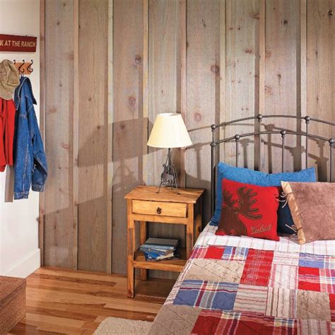 Rustic Cabin-Inspired Board & Batten Wall | My Home My Style