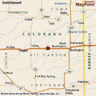 Stratton, Colorado Area Map & More