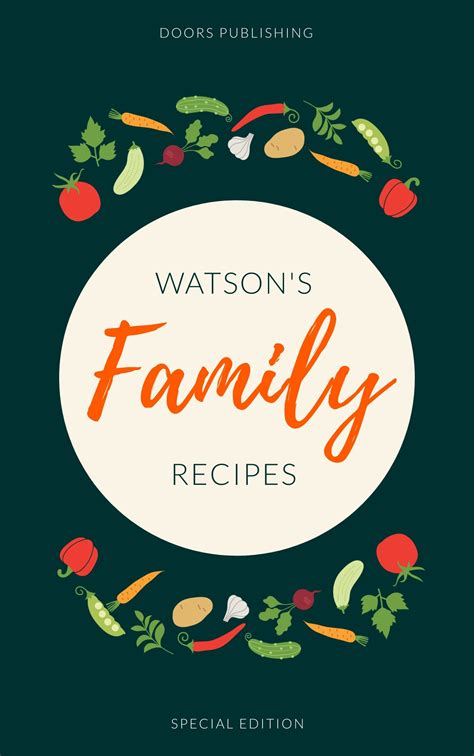 Family Recipe Book Template