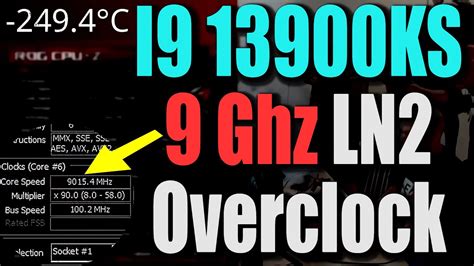 Extreme Overclocking CPU | I9 13900KS Overclock | Liquid Nitrogen CPU Overclocking | I9 13th ...