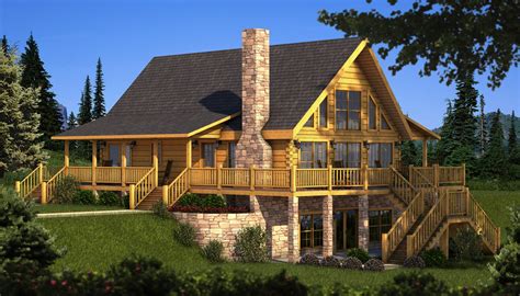 Berkshire - Plans & Information | Southland Log Homes