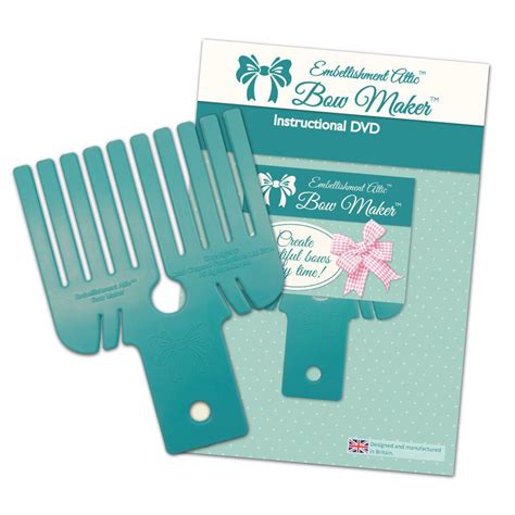 Embellishment Attic - Bow Maker With DVD - From The Makers Of Tattered Lace. (With images ...