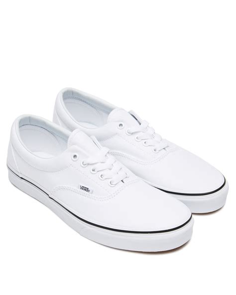 Vans Mens Era Shoe - True White | SurfStitch