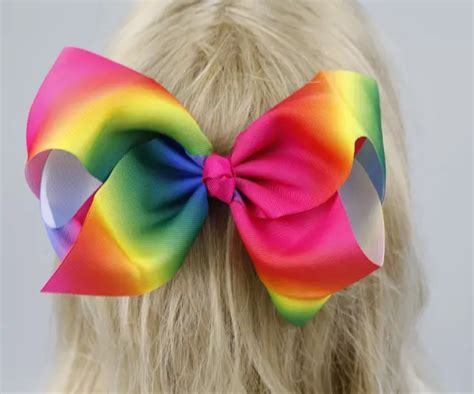 Wowsorie The New Colorful Ribbon Bowknot Hairpin Children Accessories Cute Girls Hair Barrette ...