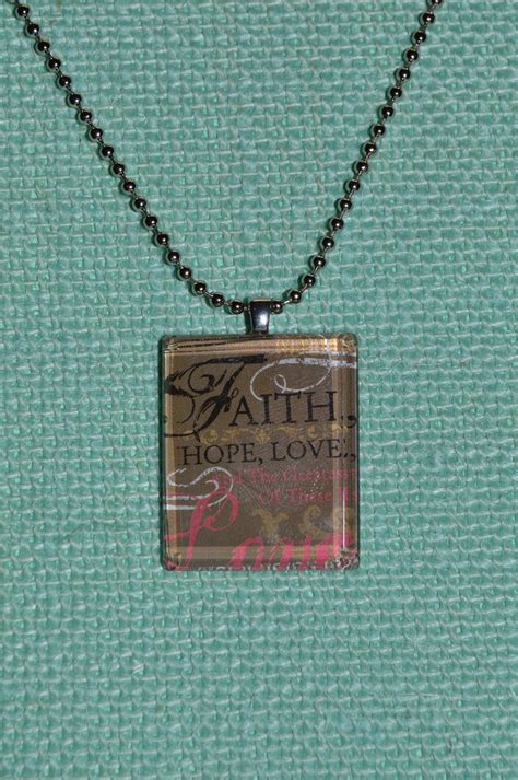 Faith Hope Love Necklace