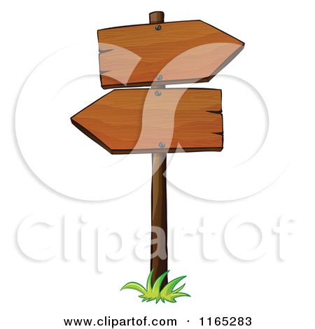 Cartoon of Wooden Direction | Clipart Panda - Free Clipart Images