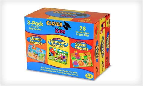 Kids' Puzzles - The Learning Journey Clever Kids Puzzles | Groupon