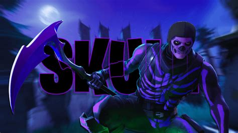 This is a Purple Skull Trooper background I made a while ago but only ...