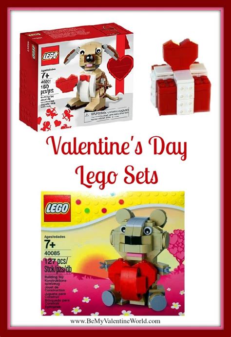 Valentine's Day Lego Sets - Be My Valentine World