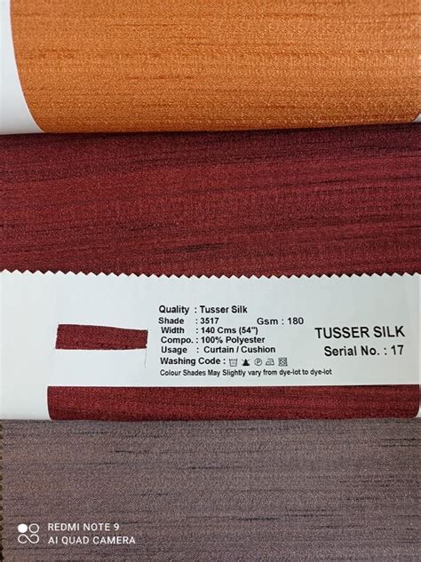 Tussar Silk Fabric at best price in Mumbai by Varun Syntex (India) | ID: 27546819230