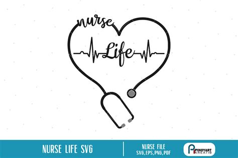 Heartbeat SVG, Nurse SVG, Doctor SVG, Healthcare Svg, Stethoscope Svg ...