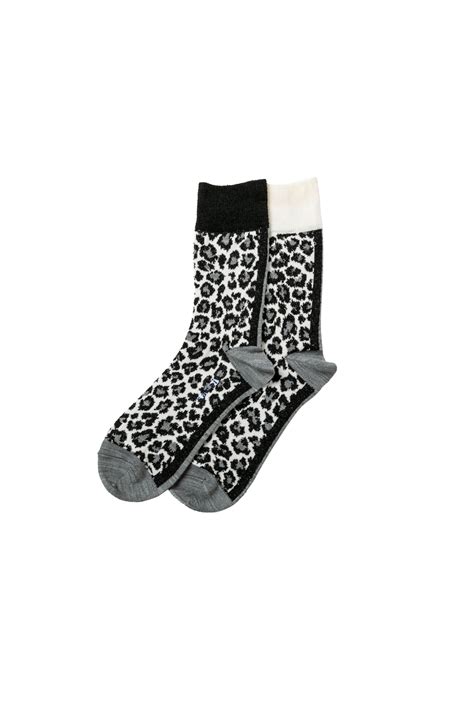 Leopard Socks | sacai Official Store