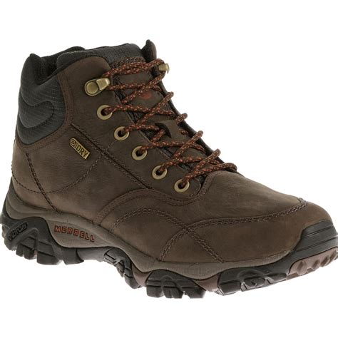 Merrell Moab Rover Boots, Waterproof, Mid, Espresso - 654081, Hiking ...