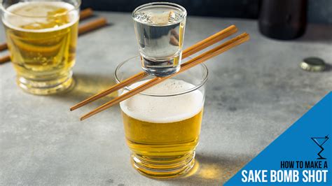 Sake Bomb Shot Recipe | Drink Lab Cocktail Recipes