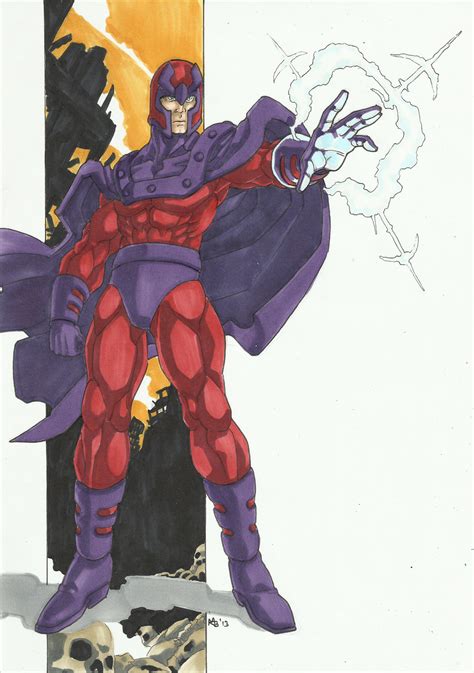 Marvel Villains Speed Paint Week 002: MAGNETO by MAD-project on DeviantArt